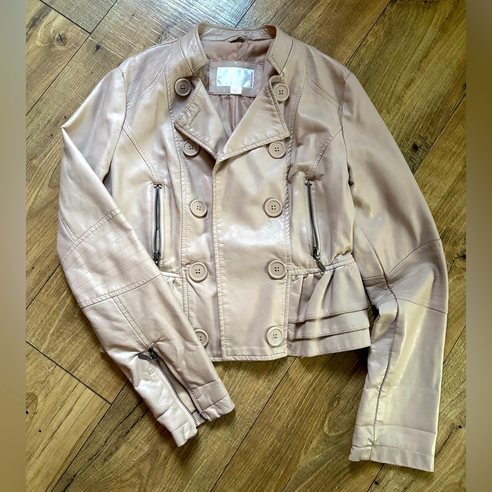 Exhilaration Faux Leather Jacket SIZE SMALL